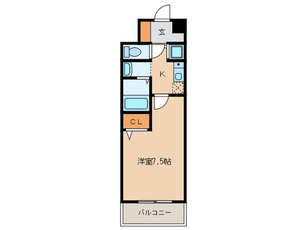 ウィンビ－小田部の物件間取画像